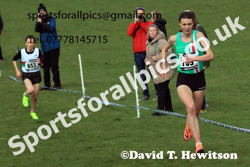Senior Women, 2024 CAU Inter Counties Cross Country Champs., Wollaton Park, Nottingham. Photo: David T. Hewitson/Sports for All Pics